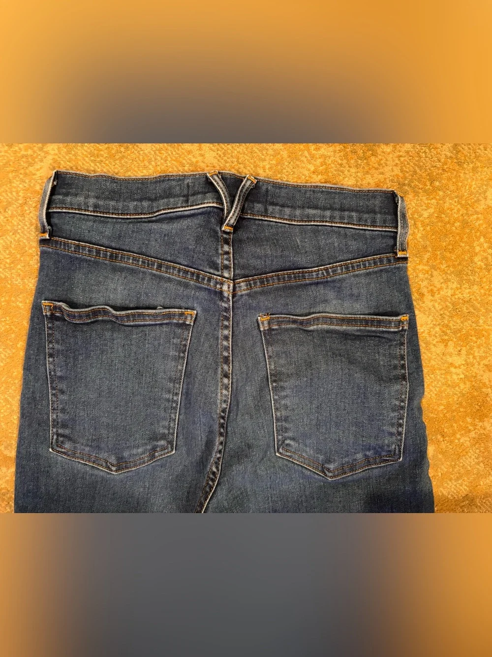 Veronica Beard Carly Kick Flare Jeans Women’s 28 High Rise Blue Stretch Denim